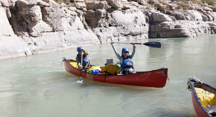 canoeing trip for at risk teens